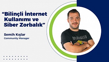 Bilinçli İnternet Kullanımı ve Siber Zorbalık Seminerimiz 7 Kasım'da!