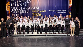 Ortaokul Çoksesli Okul Koromuz SANSEV Festivalinden Ödülle Döndü
