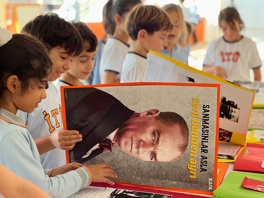 Öğrencilerimiz Atatürk Haftası Etkinlikleri Kapsamında Atatürk Gazetesi Hazırladı 