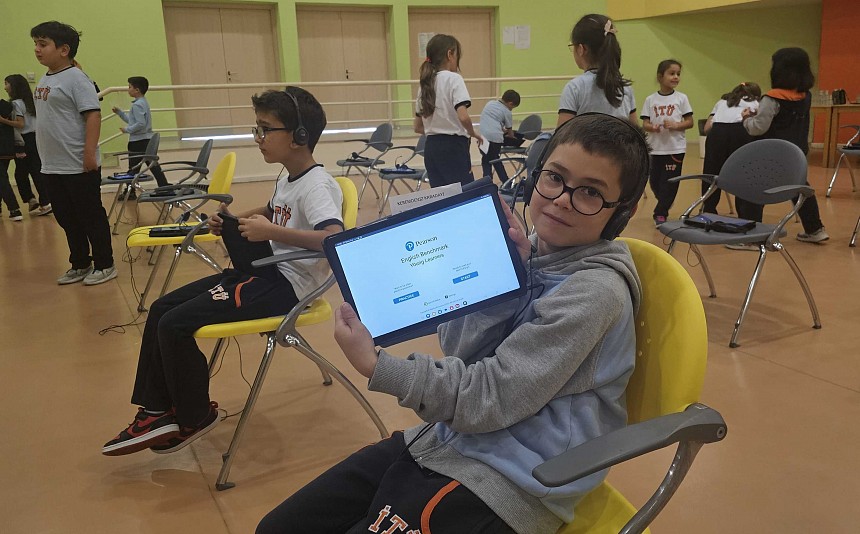 Öğrencilerimiz Pearson English Benchmark for Young Learners (EBYL) ile Bilgilerini Pekiştirdi