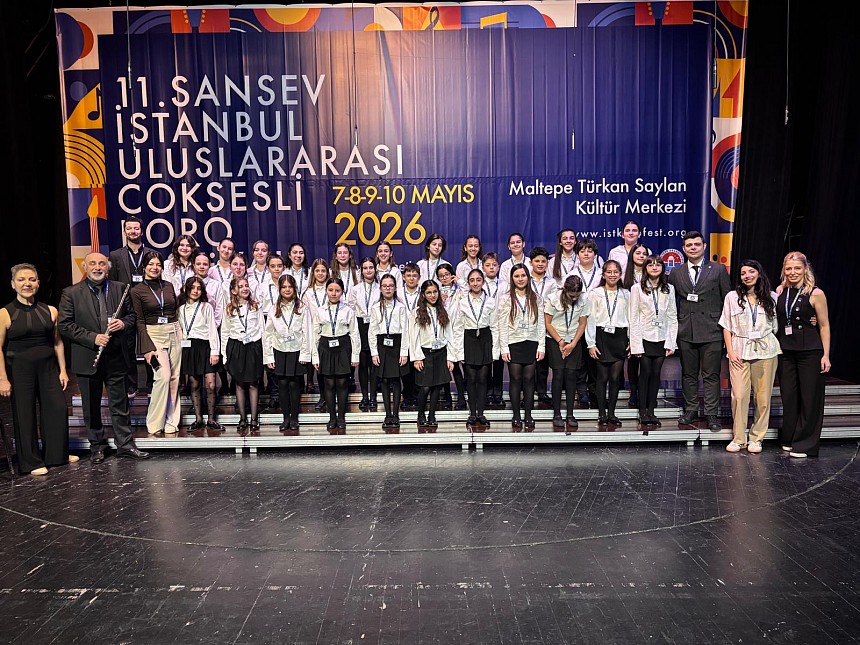 Ortaokul Çoksesli Okul Koromuz SANSEV Festivalinden Ödülle Döndü
